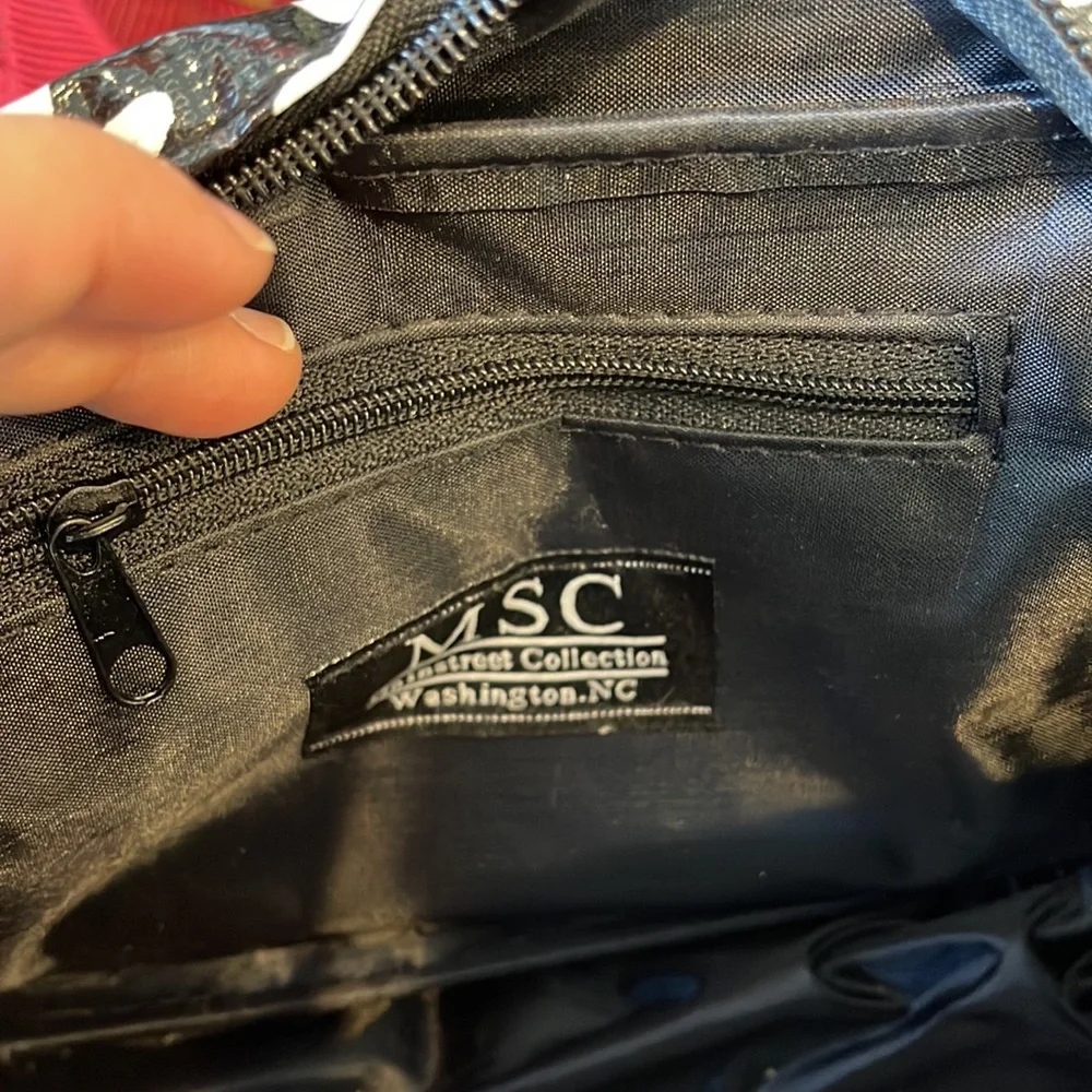 Cosmetic bag by MSC, travel bag cosmetic bag, makeup bag,